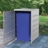 Mülltonnenbox für 1 Tonne 240 L Edelstahl