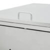 Mülltonnenbox für 4 Tonnen 240 L Edelstahl