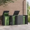 8721102611742_g_en_hd_1.jpg Mülltonnenbox für 4 Tonnen Anthrazit 276x79x117 cm Stahl