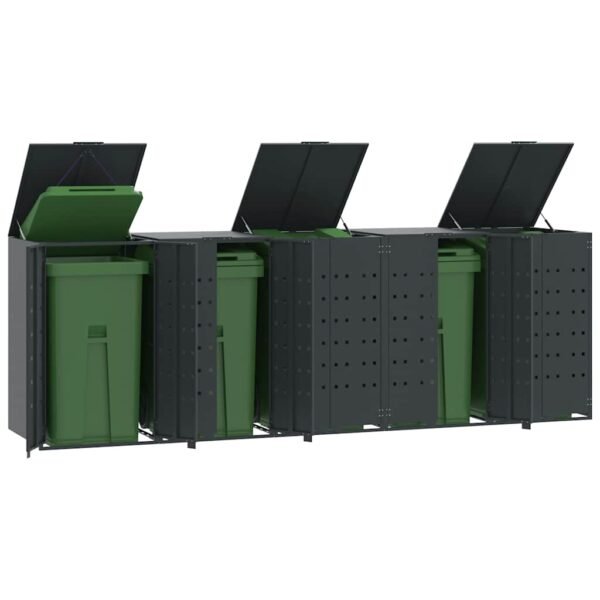 8721102611759_m_en_hd_1.jpg Mülltonnenbox für 5 Tonnen Anthrazit 345x79x117 cm Stahl