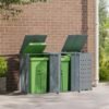 8721102611780_g_en_hd_1.jpg Mülltonnenbox für 3 Tonnen Grau 207x79x117 cm Stahl