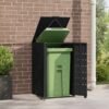 8721102636394_g_en_hd_1.jpg Mülltonnenbox für 1 Tonne Schwarz 69x79x117 cm Stahl