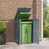 8721102636431_g_en_hd_1.jpg Mülltonnenbox für 1 Tonne Grau 69x79x117 cm Stahl