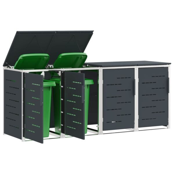 8721364708457_wbg-mo_en_px16_1.jpg Mülltonnenbox für 4 Tonnen 240L Edelstahl Anthrazit