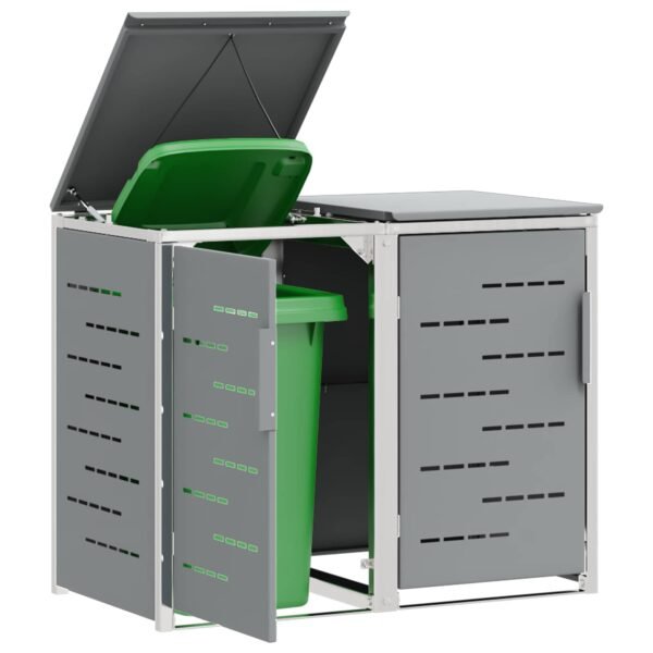8721364708464_wbg-mo_en_px16_1.jpg Mülltonnenbox für 2 Tonnen 240L Edelstahl Grau