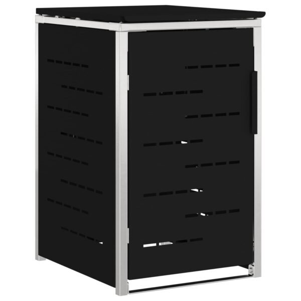 Mülltonnenbox für 1 Tonne 240L Schwarz