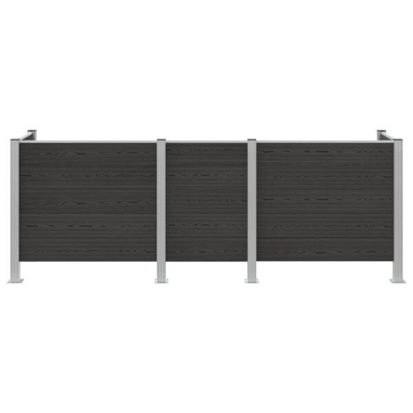 8721451217879_wbg-fr_en_px16_1.jpg Mülltonnenzaun Grau 315 x 85 x 115 cm Aluminium und WPC