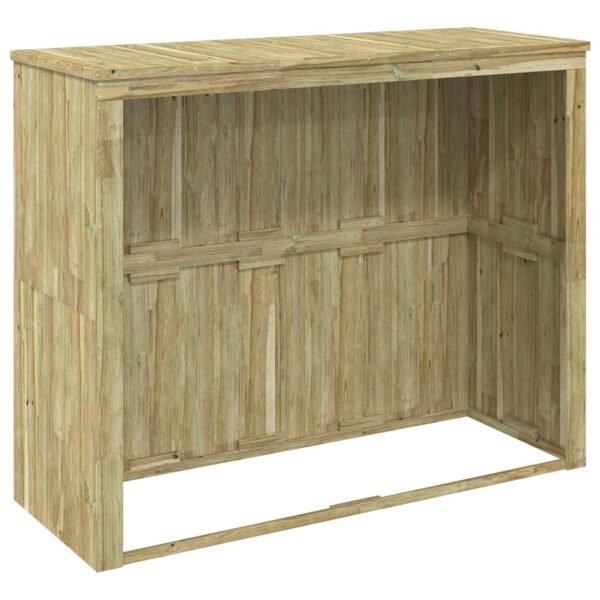 Mülltonnenbox Imprägniertes Kiefernholz